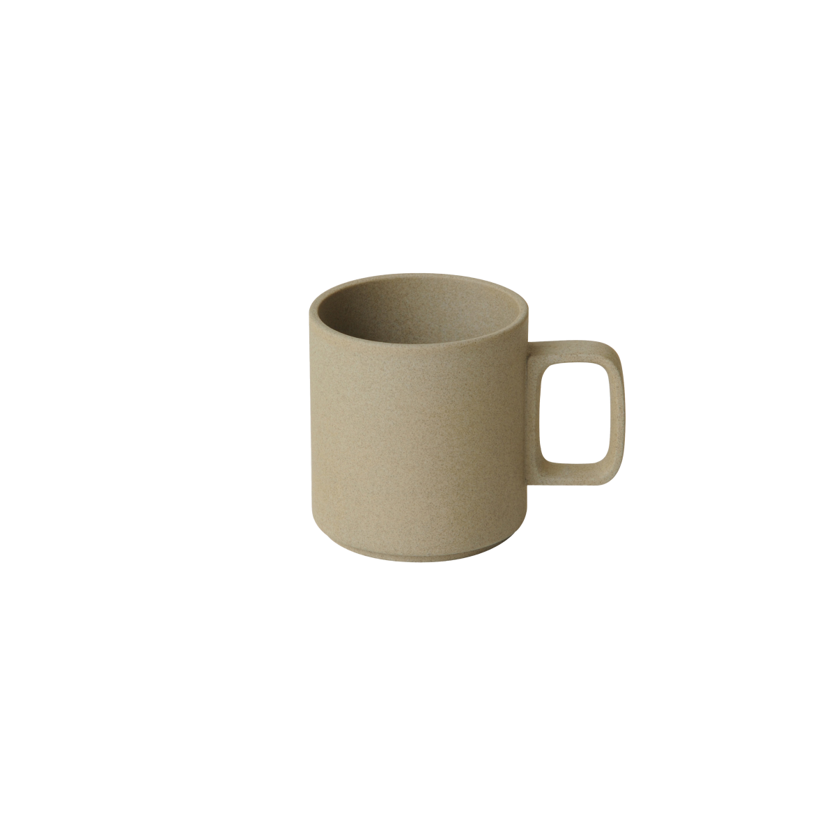 unglazed mug