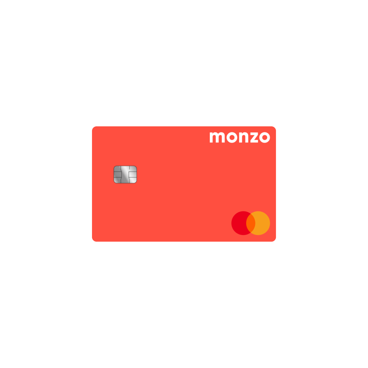 hot coral card